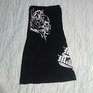 Metal militia little black dress